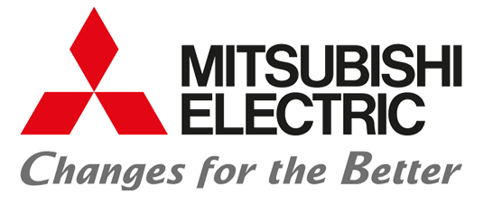 Logo til Mitsubishi varmepumpe